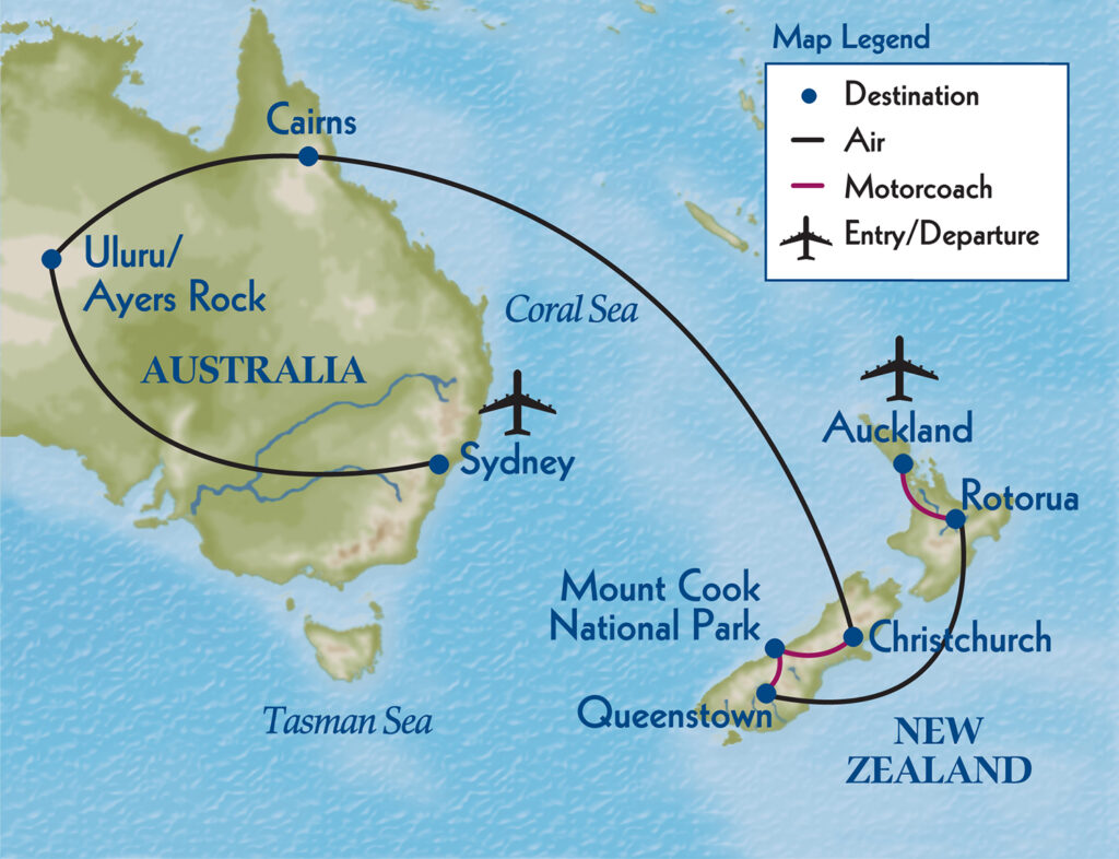 australian travel new zealand